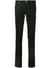 GIVENCHY striped skinny jeans,17A551060312191789