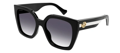 Gucci Gg1300s W 004 Square Sunglasses In Grey