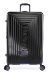 Hurley Suki 29" Hardshell Spinner Suitcase In Black/ Blue