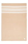 VINCE STRIPE CASHMERE THROW BLANKET