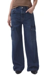 Agolde Minka High Waist Cargo Jeans In Path