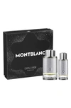 Montblanc Explorer Platinum Eau De Parfum Gift Set ($185 Value)