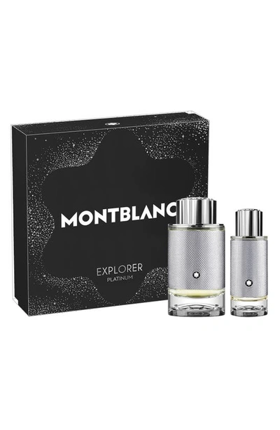 MONTBLANC MONTBLANC EXPLORER PLATINUM EAU DE PARFUM SET $185 VALUE