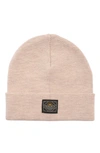 Faherty Workwear Merino Wool Beanie In Oatmeal Heather