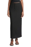VINCE WOOL & CASHMERE FLANNEL MAXI SKIRT