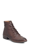 Comfortiva Cordia Cap Toe Bootie In Cocoa Brown