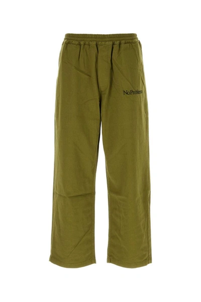 Aries Trousers In Green