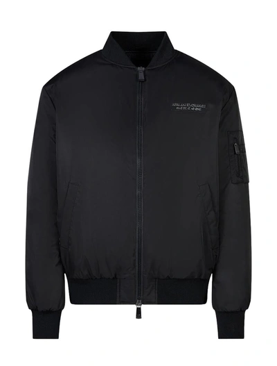 Armani Exchange Coats Black