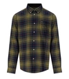 BARBOUR BARBOUR  FORTROSE TARTAN GREEN BLUE SHIRT