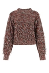 Durazzi Milano Fringe-detail Crew-neck Sweatshirt In Printed