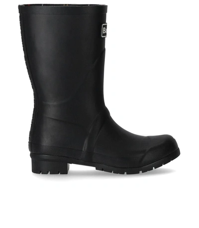 Barbour Wellington Banbury Black Boot