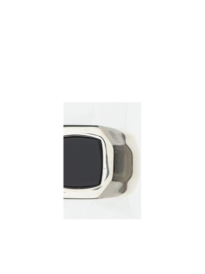 Emanuele Bicocchi Rings In Silver And Onyx