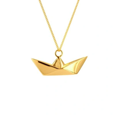 Gucci Boat Necklace Gold