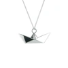 GUCCI BOAT NECKLACE STERLING SILVER