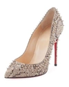 CHRISTIAN LOUBOUTIN ESCARPIC SPIKE 100MM RED SOLE PUMP,PROD198990180