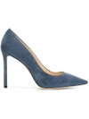 JIMMY CHOO Romy 100 pumps,ROMY100SUE12186422