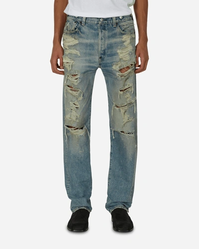 Kenzo Levi's® 501® 1933 Distressed Jeans Stone Dirty In Blue
