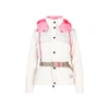 Moncler Doudoune Courte Tetras In White