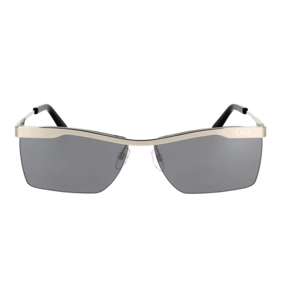 Off-white Sunglasses In Silver