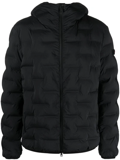Peuterey Hooded Padded Jacket In Black