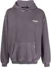 Represent Owners Club Logo-print Cotton Hoodie In Pink &amp; Purple