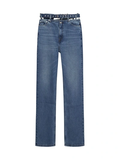 Y/project Jeans In Evergreenvintageblue