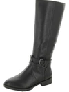 NATURALIZER GARRISON WOMENS FAUX LEATHER TALL KNEE-HIGH BOOTS