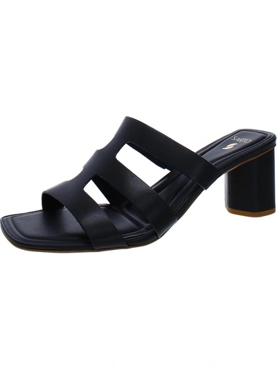Sarto Franco Sarto Flexa Carly Womens Caged Slide Sandals In Black