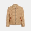 Coach Outlet Heritage Reversible Jacket In Multi
