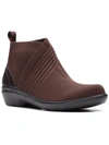 CLARKS SASHLYN WOMENS PULL ON DRESSY ANKLE BOOTS