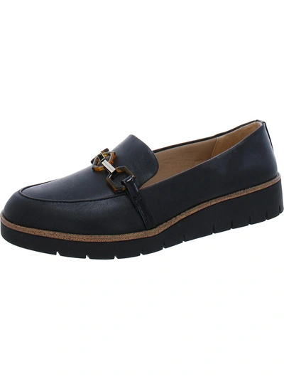 LIFESTRIDE OPTIMIST WOMENS FAUX LEATHER PADDED INSOLE LOAFERS