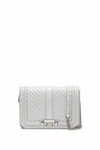 Rebecca Minkoff Small Love Leather Crossbody Bag In Multi