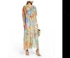 Johnny Was Bella Lace Up Maxi Kaftan Dress In Multi