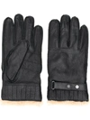 Barbour Gloves Black In Black