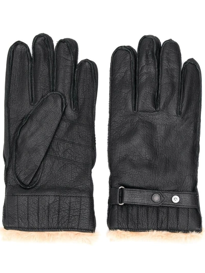 Barbour Gloves Black