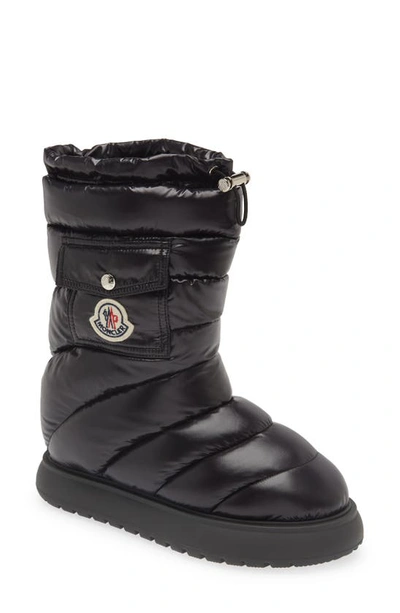 Moncler Gaia Pocket Snow Boots Female Black