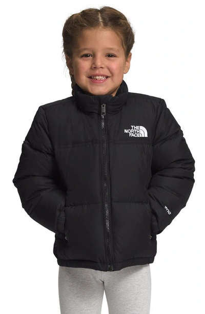 The North Face Kids' 1996 Retro Nuptse Puffer Jacket In Tnf Black