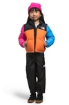 The North Face Kids' 1996 Retro Nuptse® Packable 700 Fill Power Down Jacket In Mandarin