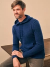 FAHERTY CASHMERE WOOL POPOVER HOODIE
