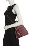 Kate Spade Staci Medium Leather Satchel In Lychee