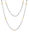 EFFY STERLING SILVER & 14K GOLD TWO-TONE CHAIN NECKLACE