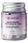 Snow Instantly Bright Toothpaste Tabs In Purple