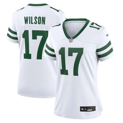 Nike Garrett Wilson New York Jets  Women's Nfl Game Football Jersey In White