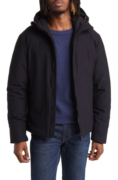 Save The Duck Sabal Hooded Jacket In Black