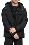 Moose Knuckles Skillman Hooded Jacket In Black