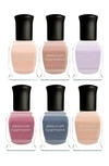 DEBORAH LIPPMANN COZY 6-PIECE NAIL POLISH SET (LIMITED EDITION) $72 VALUE