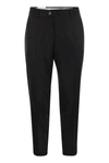 Pt Torino Blue Virgin Wool And Cashmere Trouser In Blue
