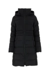 Canada Goose Aurora Hooded Parka Coat In Black