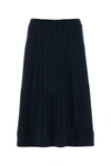 Co Plisse Skirt In Navy