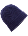 HANNAH ROSE CHUNKY CABLE CASHMERE HAT